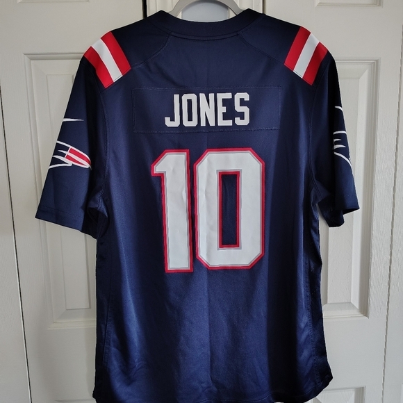 Nike New England Patriots Mac Jones Player Game Shirt Large - Picture 6 of 12